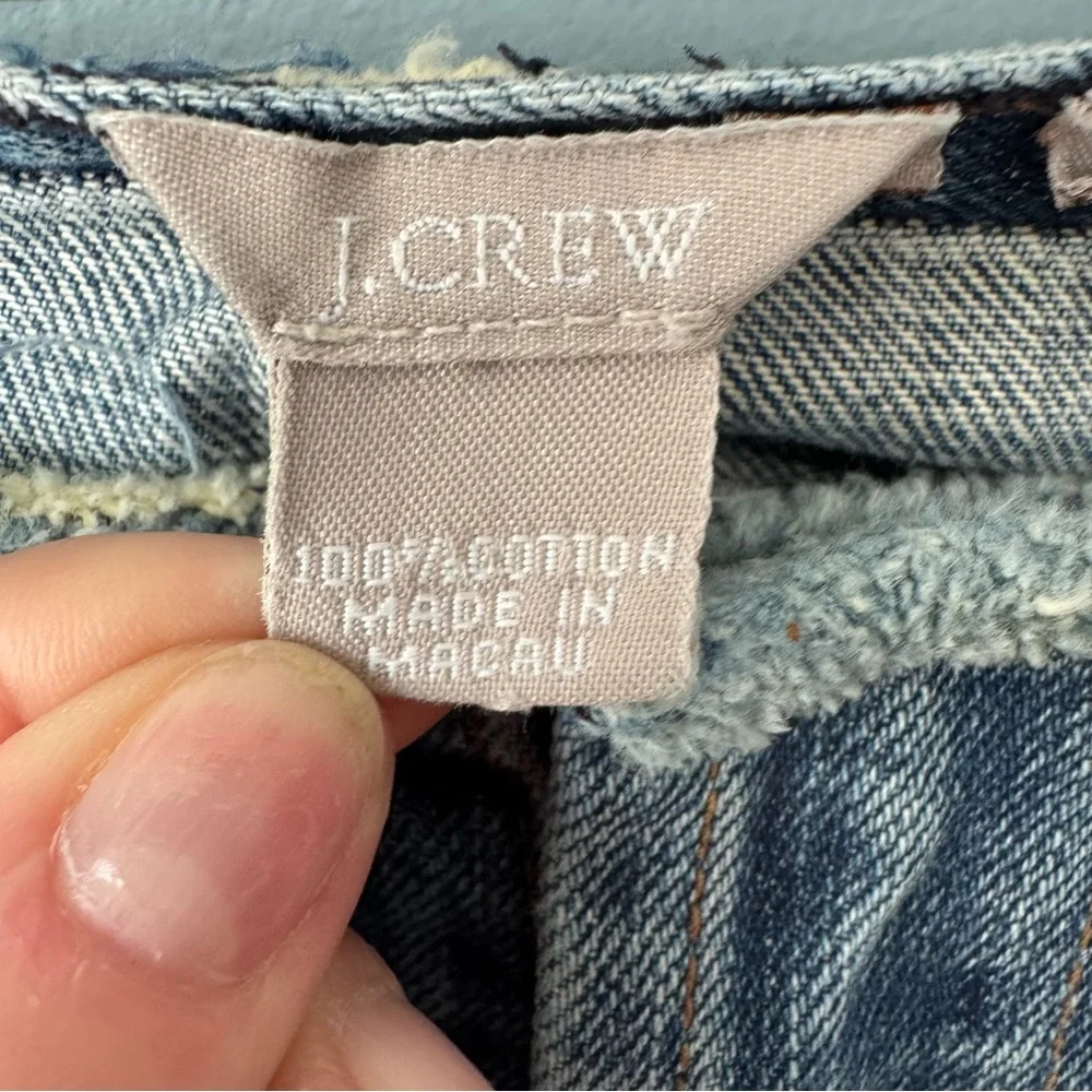 J. Crew Vintage Hipslung Mid Rise Relaxed Straight Leg Jeans. Size 14 (34X30)